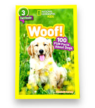 Load image into Gallery viewer, National Geographic Kids - Woof 100 Fun Facts About Dogs by Elizabeth Carney
