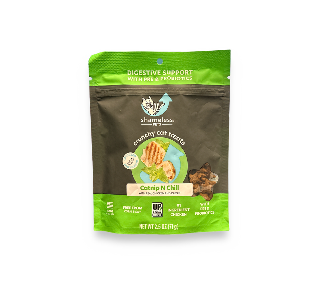 Shameless Crunchy Cat Treats - Catnip N Chill