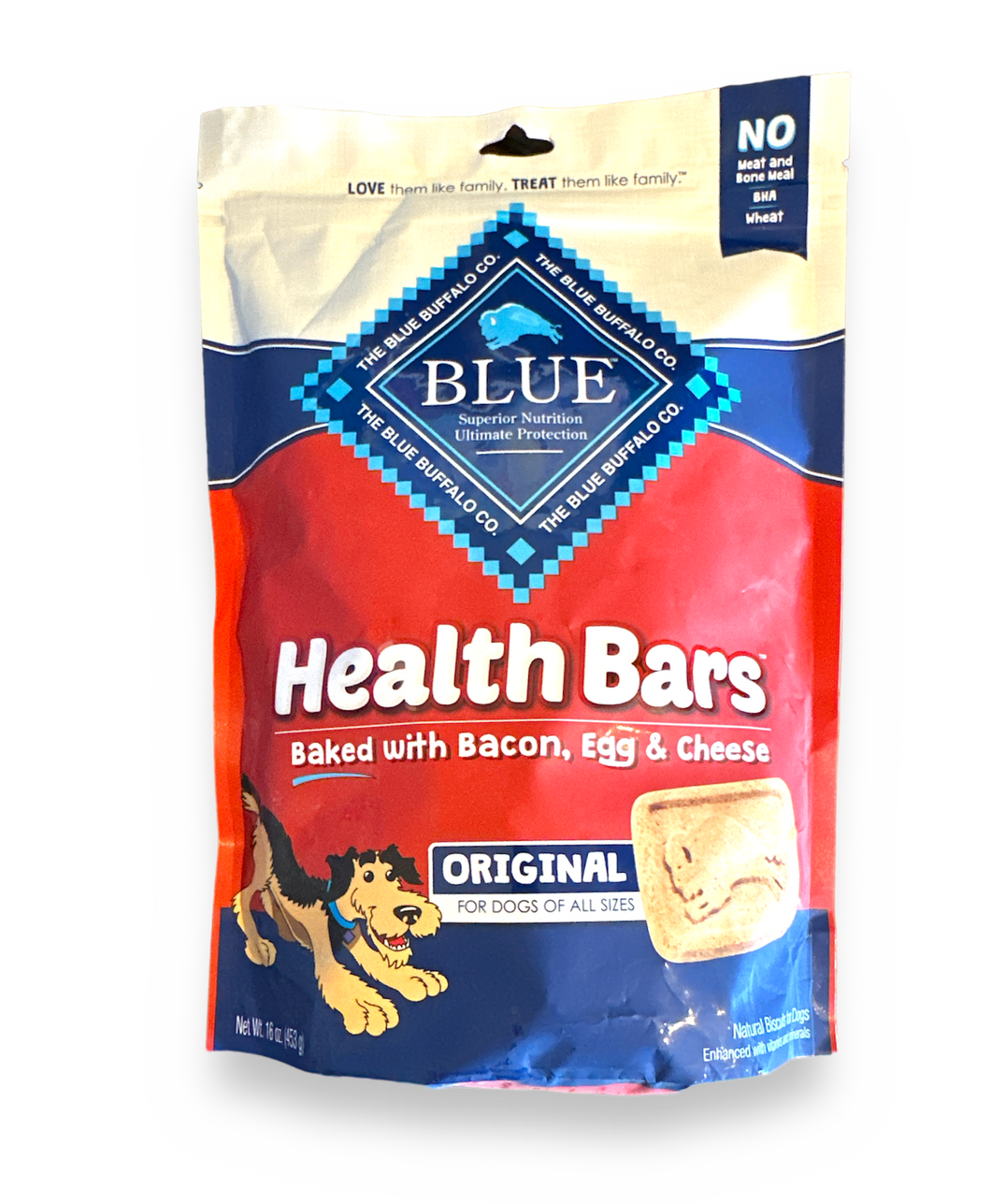 Blue Health Bars Original Treats