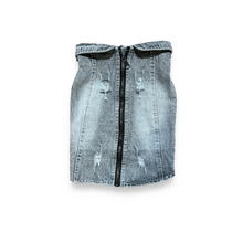 Load image into Gallery viewer, Zipper Jean Vest
