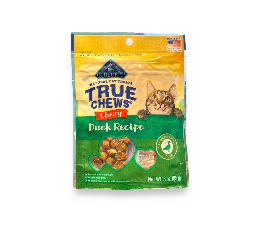Blue True Chews Duck Recipe - Cat Treats