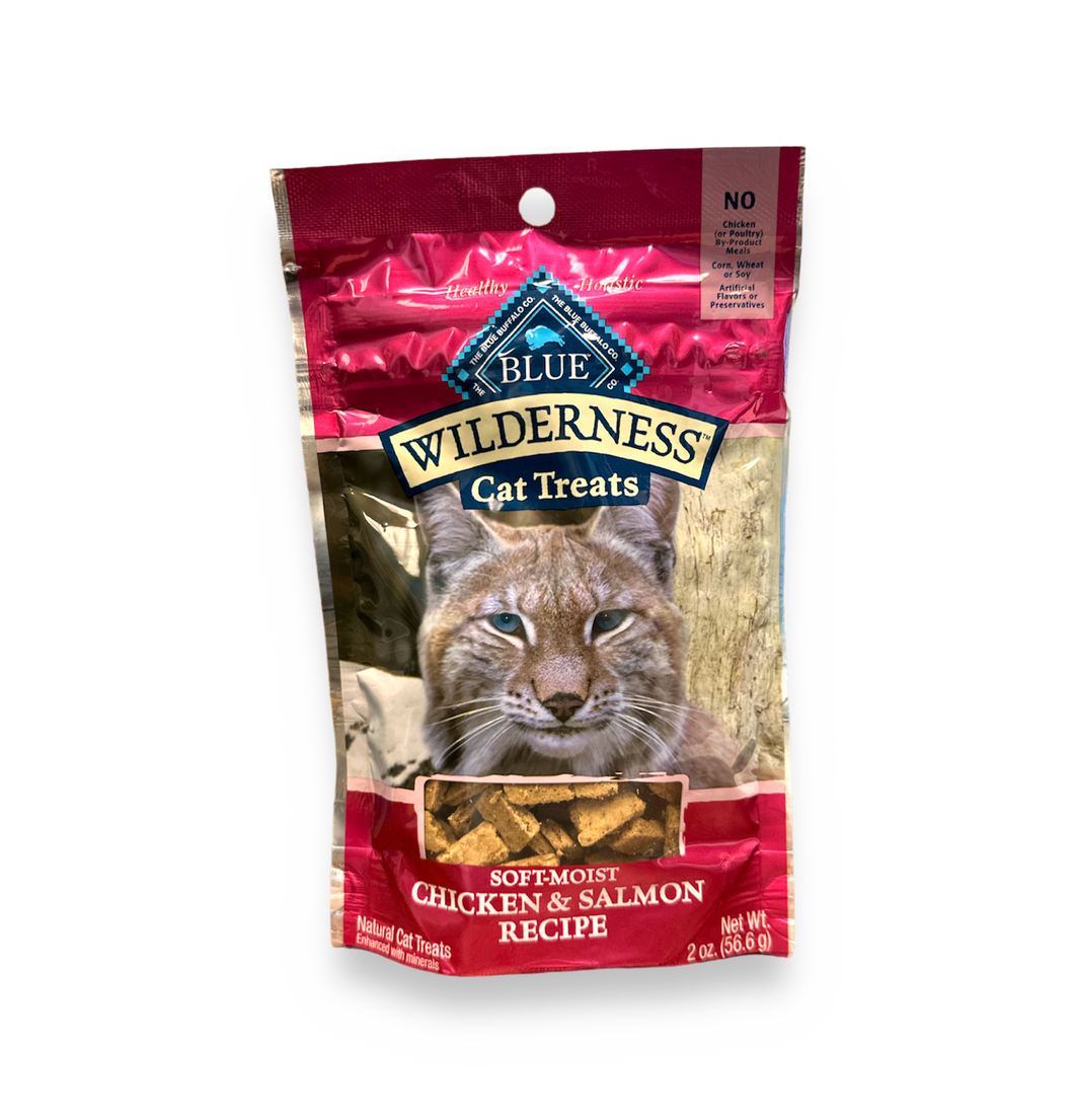 Blue Wilderness Cat Treat - Chicken & Salmon Recipe