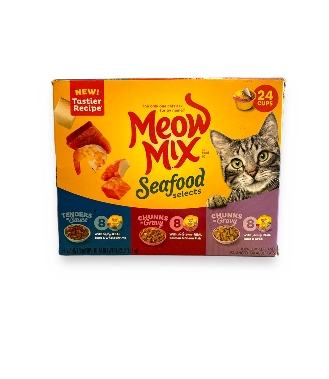 Meow Mix Seafood Multi-Pack