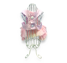 Load image into Gallery viewer, Pink Tutu Dress w/ Bow and Cupcake Hat and Hanger (Set)
