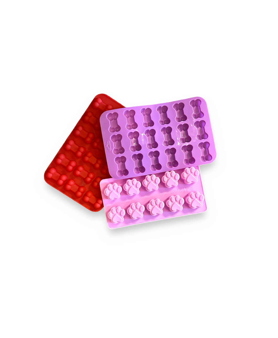 Silicone Dog Treats Mold Bone and Paw