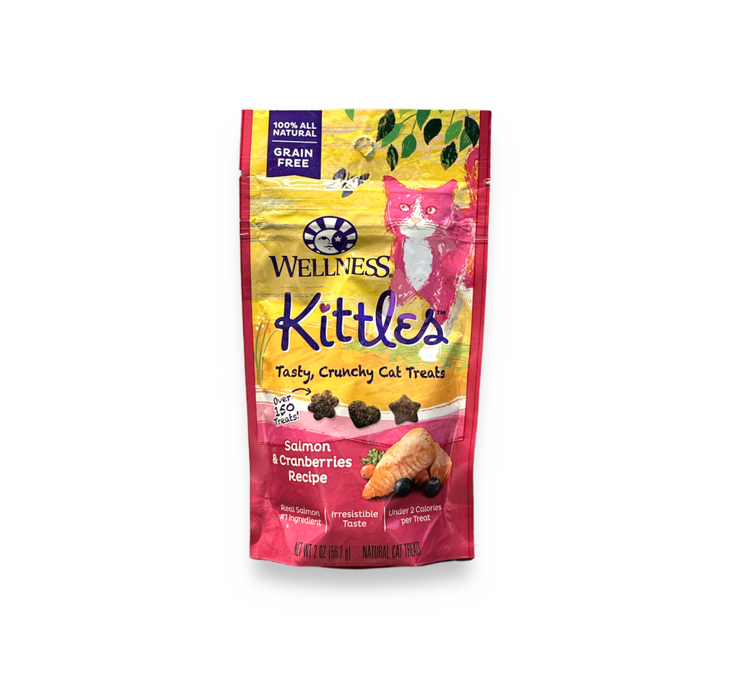 Wellness Kittles Salmon & Cranberries Soft - Cat Treats