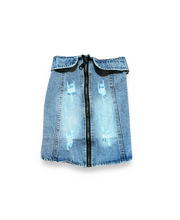 Load image into Gallery viewer, Zipper Jean Vest
