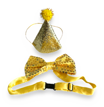 Load image into Gallery viewer, Party Hat with Bowtie
