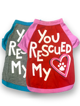 Load image into Gallery viewer, &quot;You Rescued My Heart&quot; T-Shirt
