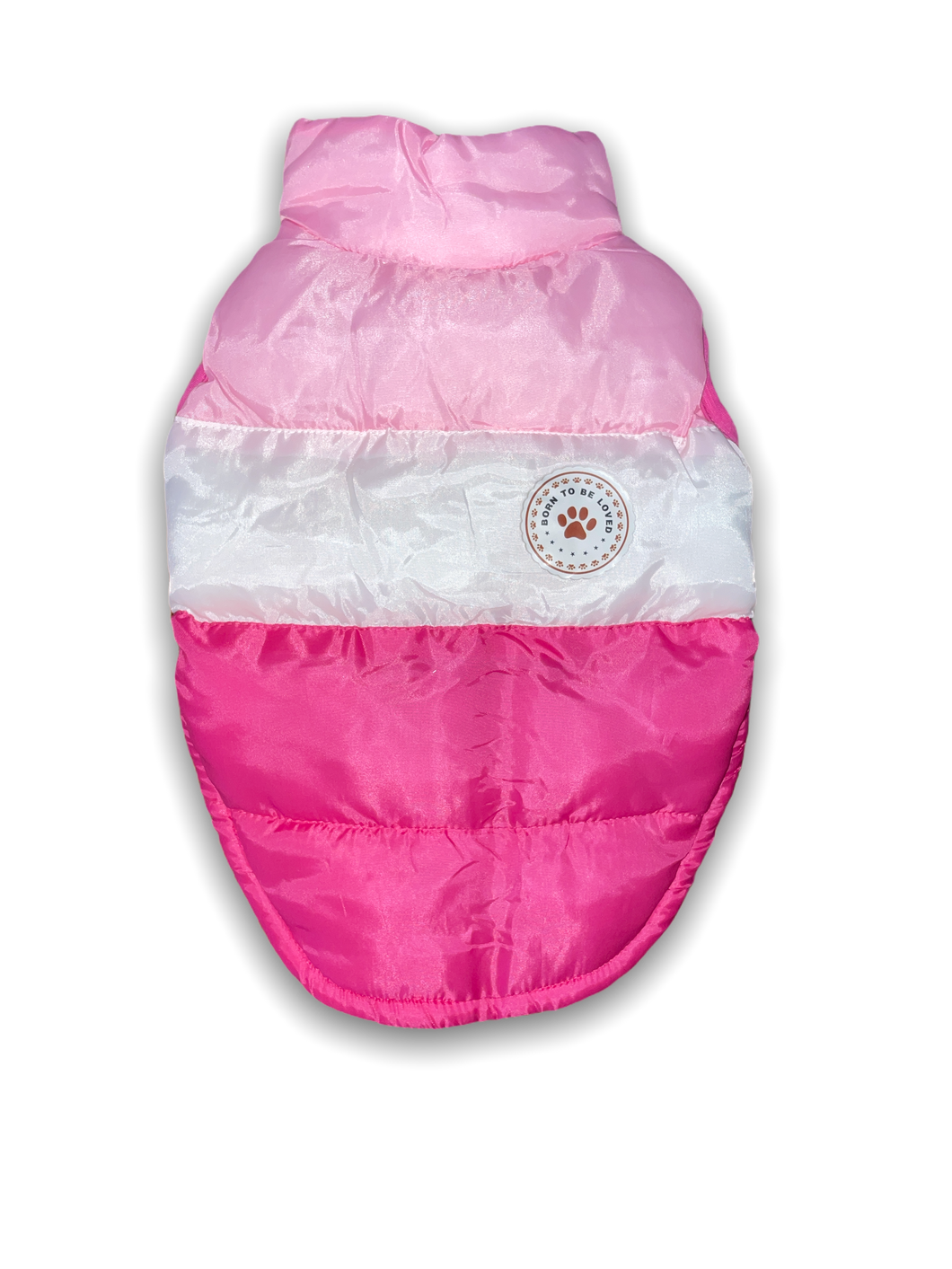 Tri-Color Puffer Vest