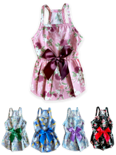Load image into Gallery viewer, Printed Sundress with Bow
